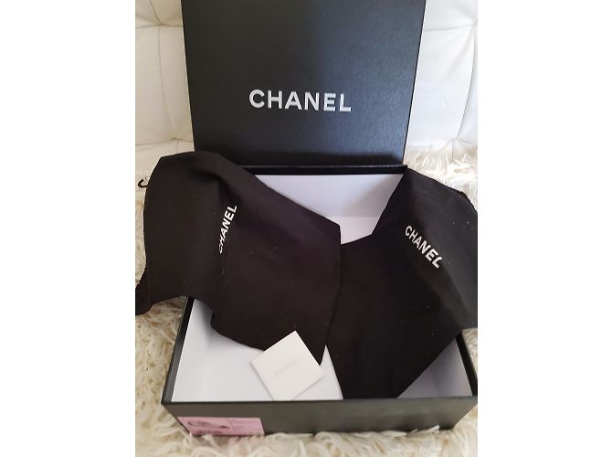 Chanel Espadrilles Black Beige - view 7