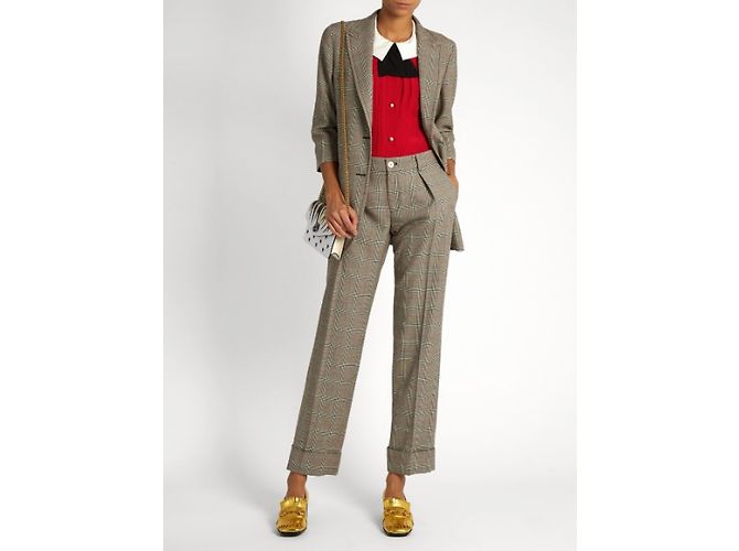 Gucci Pantalon príncipe de galles - vista 3
