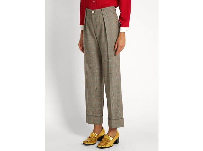 Gucci Pantalon príncipe de galles - vista 4