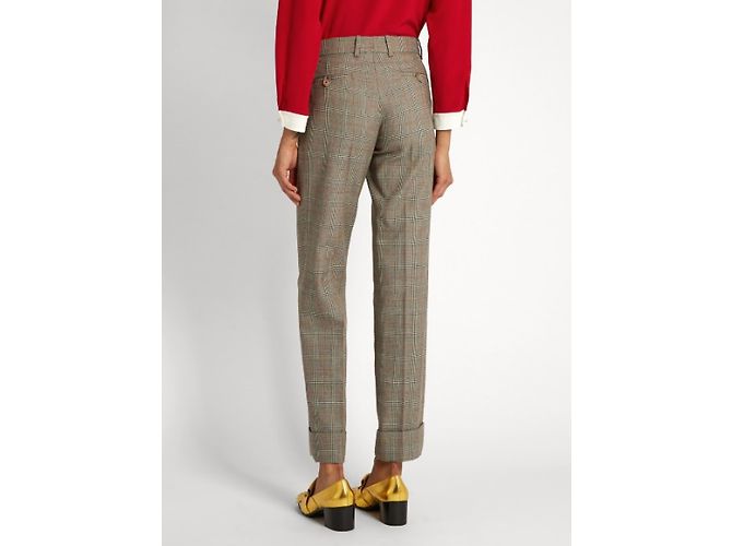Gucci Pantalon príncipe de galles - vista 5