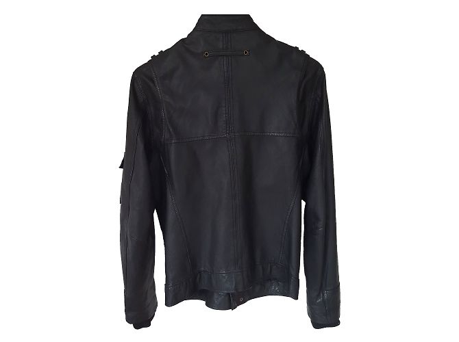 Autre Marque MEXX Lederblazer Schwarz - Ansicht 2