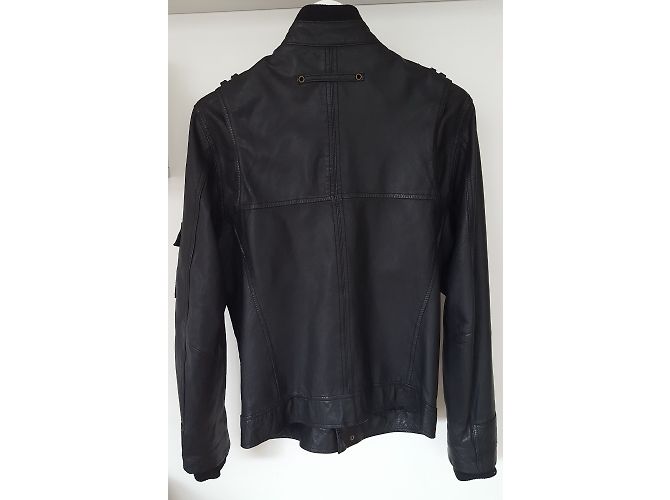 Autre Marque MEXX Lederblazer Schwarz - Ansicht 4