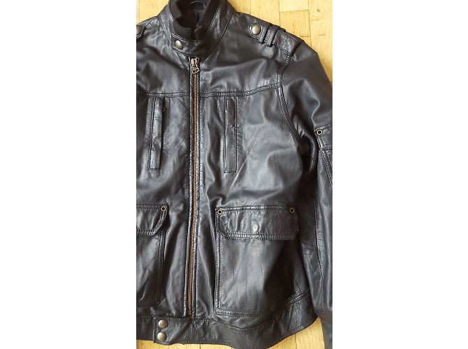 Autre Marque MEXX Lederblazer Schwarz - Ansicht 6