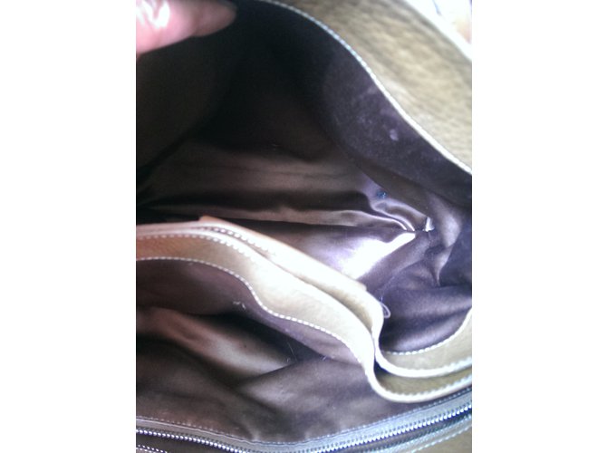 Borsa Jil Sander in pelle marrone - vista 8