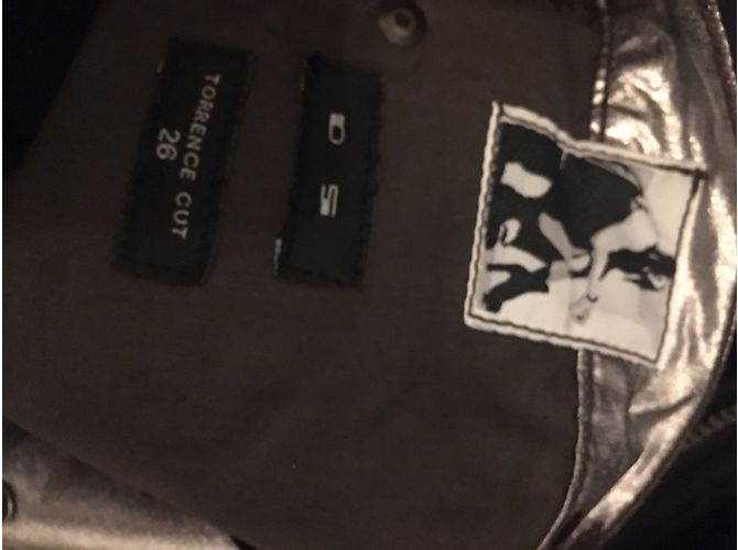 Rick Owens silver denim - view 5