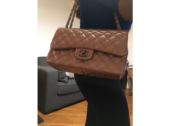 Timeless Chanel Handtasche Beige - Ansicht 10