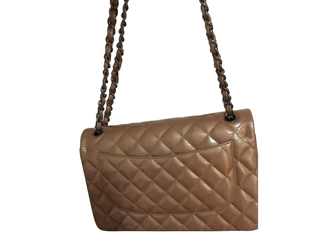 Timeless Chanel Handtasche Beige - Ansicht 3