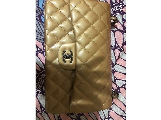Timeless Chanel Handtasche Beige - Ansicht 7