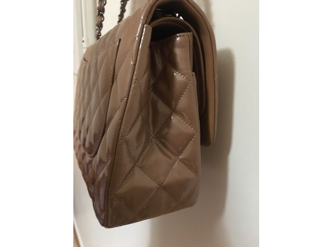Timeless Chanel Handtasche Beige - Ansicht 9