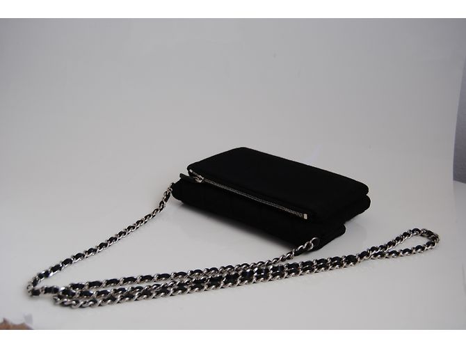 Timeless flap mini chanel bag Black - view 4