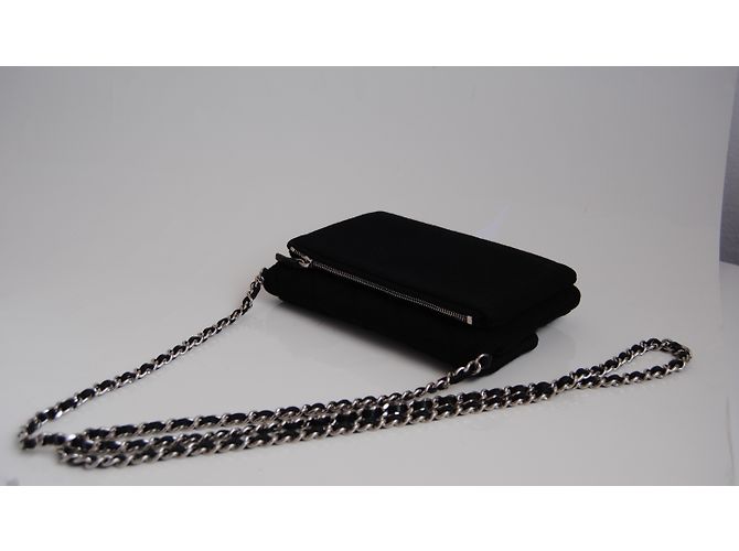 Timeless flap mini chanel bag Black - view 5