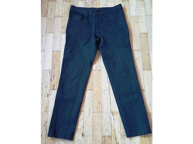 Jeans Ikks Neri in Cotone Taglia 31 Nero - vista 3