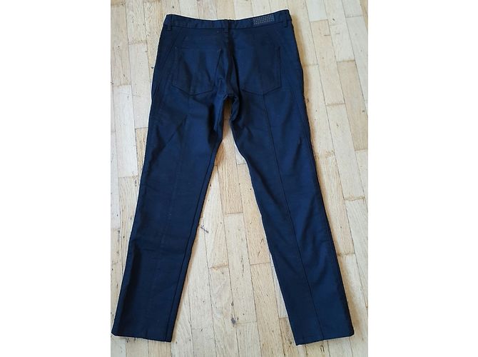 Jeans Ikks Neri in Cotone Taglia 31 Nero - vista 4