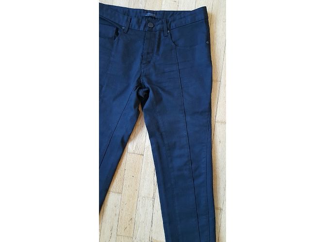 Jeans Ikks Neri in Cotone Taglia 31 Nero - vista 5