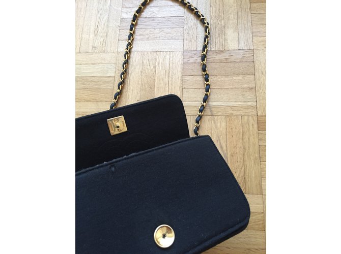 Chanel VENDIMIA Negro - vista 4