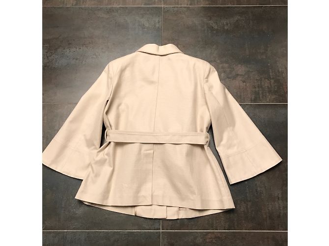Gabardina Pinko de algodón beige - vista 12