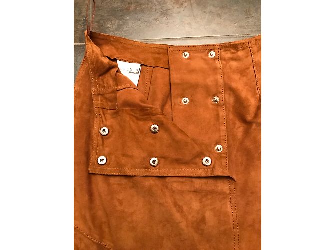 Pinko Wildlederrock in Cognac - Ansicht 12