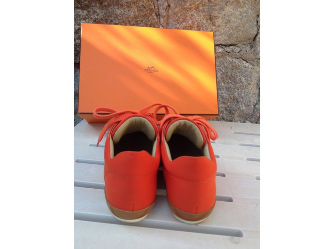Hermès scarpe da ginnastica Arancione - vista 5