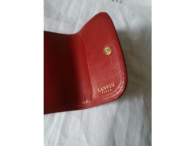 Lanvin Wallets Small accessories Red Dark red - view 5