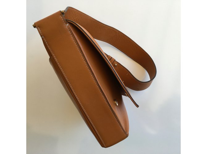 Eric Laville Handtasche Karamell - Ansicht 10