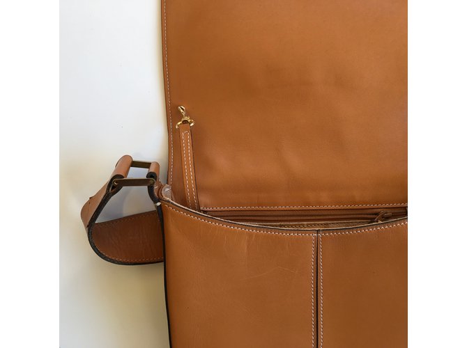 Eric Laville Handtasche Karamell - Ansicht 13