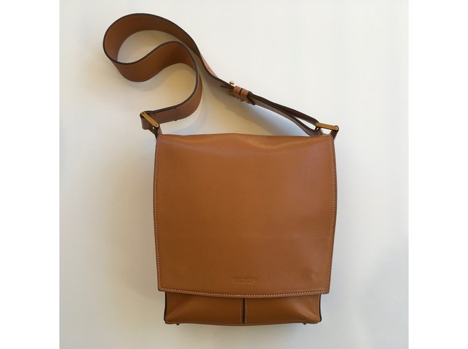 Eric Laville Handtasche Karamell - Ansicht 5