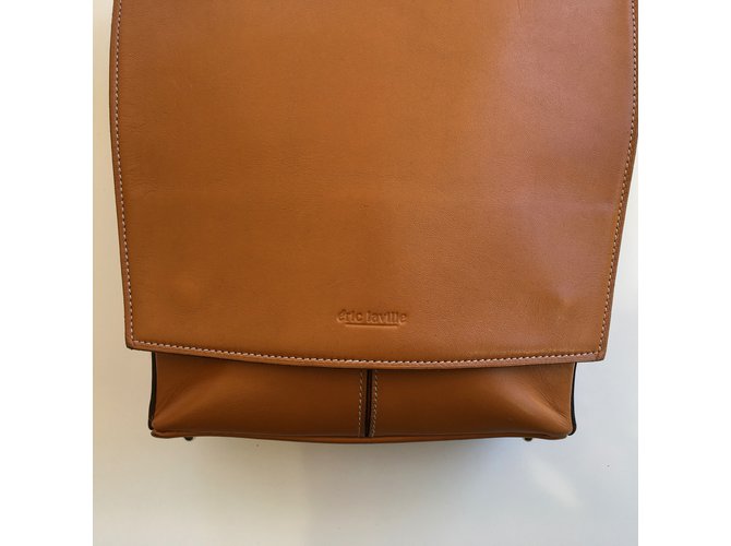 Eric Laville Handtasche Karamell - Ansicht 6