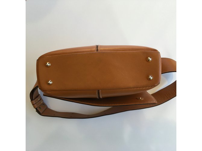 Eric Laville Handtasche Karamell - Ansicht 9