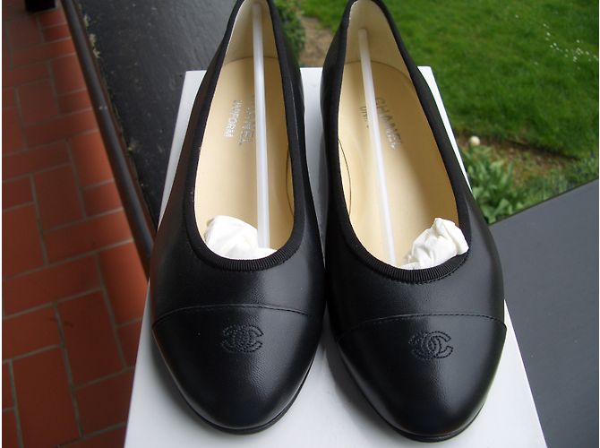 Chanel Ballerine Nero - vista 3