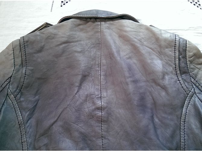 Autre Marque Serge Pariente Bikerjacken Grau - Ansicht 5