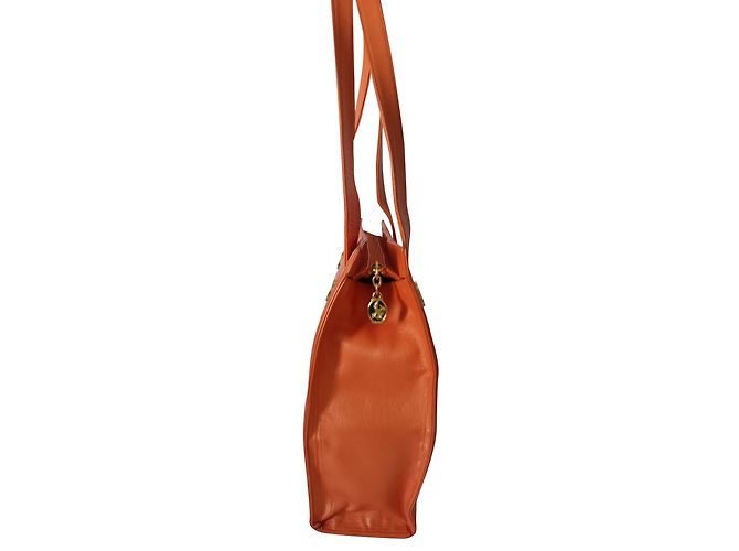 Borsa a mano Charles Jourdan in pelle arancione - vista 2