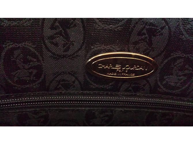 Borsa a mano Charles Jourdan in pelle arancione - vista 5