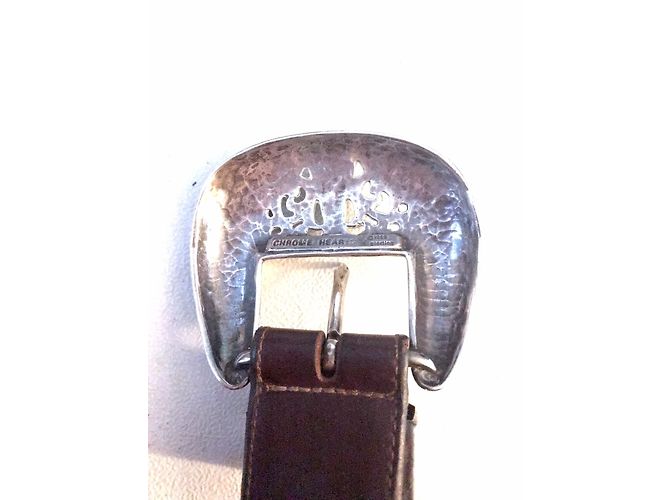 Chrome Hearts Unisex Oversized Buckle Belt - view 5