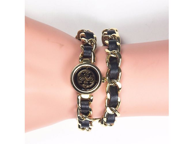 Tory Burch foderato Wrap Around Watch - vista 3