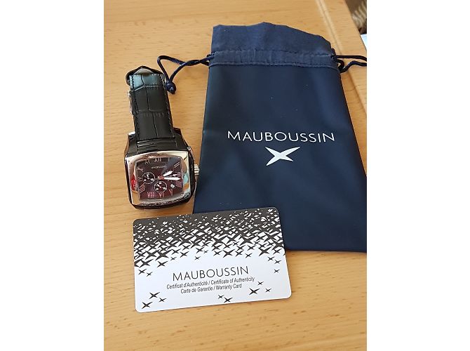 Montre homme chronographe Mauboussin 2017 - vue 9