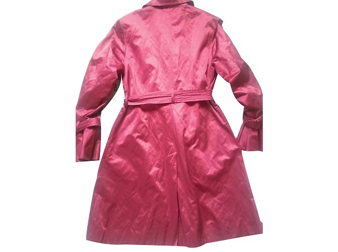 Trench Coat Dkny Rosa de Algodão - vista 2