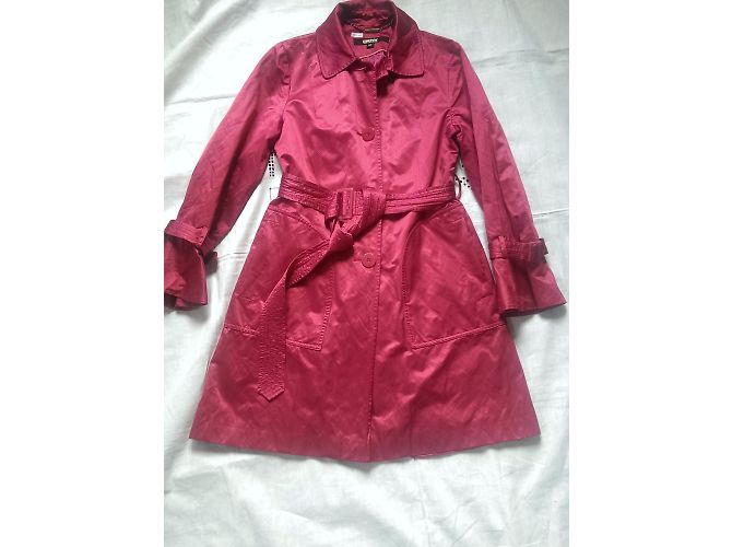 Trench Coat Dkny Rosa de Algodão - vista 3