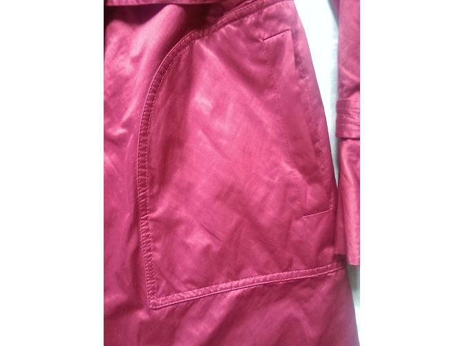 Trench Coat Dkny Rosa de Algodão - vista 8
