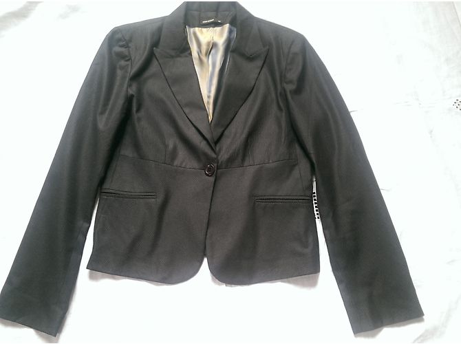 Autre Marque YUMI MAZAO Baker Douceur Jacke Grau - Ansicht 3