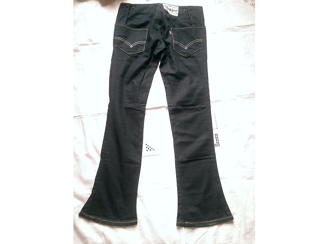 Jeans Levi's Taglio Flare Blu Cotone - vista 3
