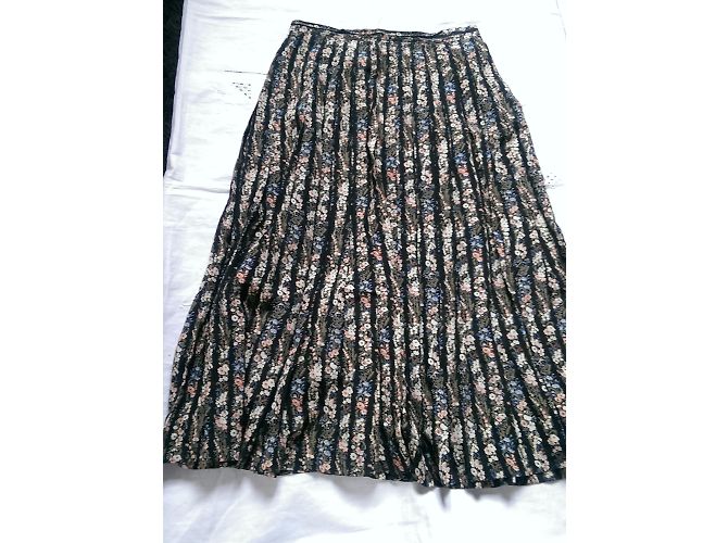 Autre Marque Falda plisada de seda Bernard Danae Multicolor - vista 5