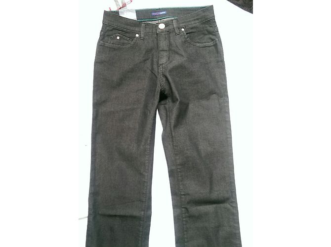 Trussardi Jeans Jeans Trussardi Corte Recto Gris - vista 5