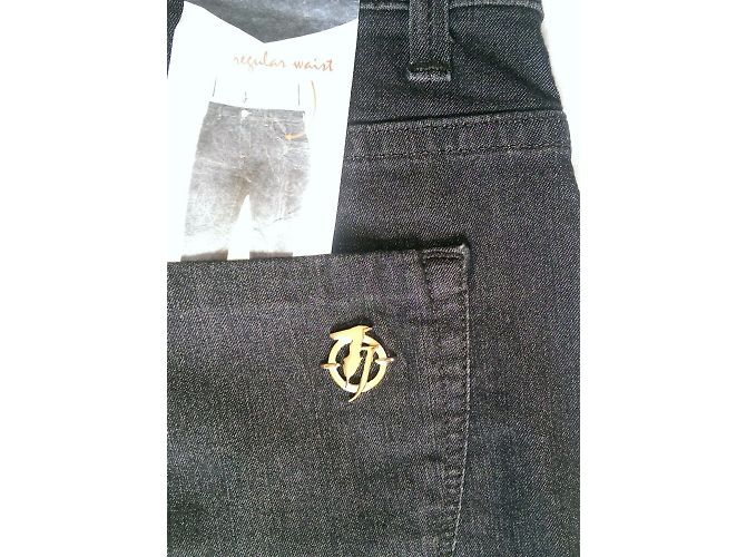 Trussardi Jeans Jeans Trussardi Corte Recto Gris - vista 7