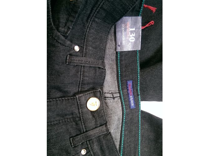 Trussardi Jeans Jeans Trussardi Corte Recto Gris - vista 8