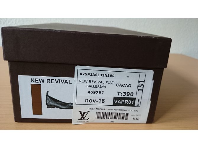 Bailarinas Louis Vuitton, tamaño 39 - vista 9