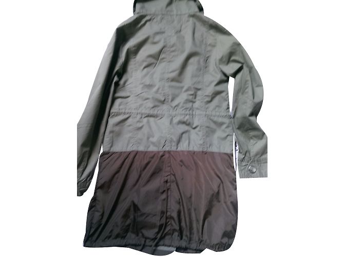 Chaqueta Tommy Hilfiger Verde de Algodón y Nailon Talla S - vista 2