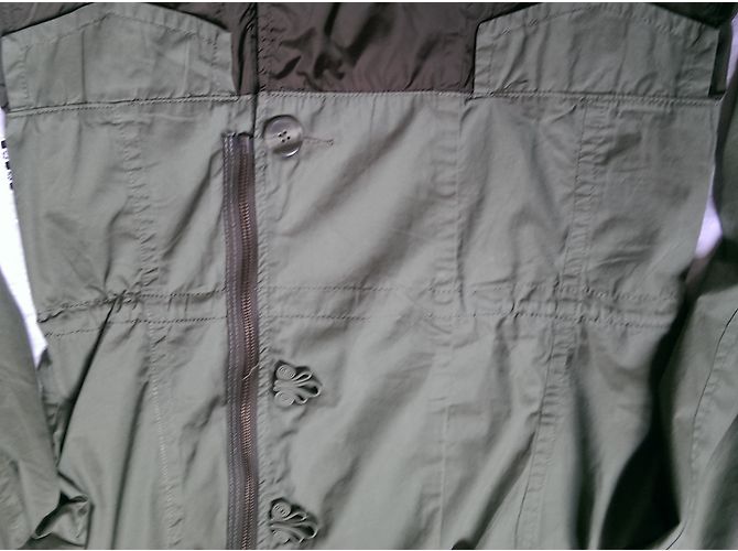 Chaqueta Tommy Hilfiger Verde de Algodón y Nailon Talla S - vista 9