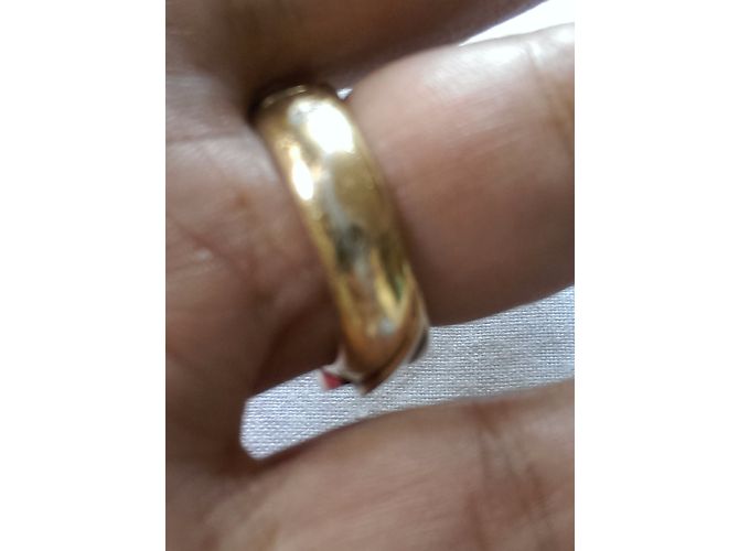 Lanvin Ring aus vergoldetem Silber Größe 60 Golden - Ansicht 10
