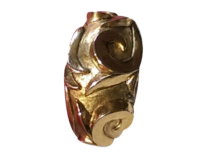 Lanvin Ring aus vergoldetem Silber Größe 60 Golden - Ansicht 2