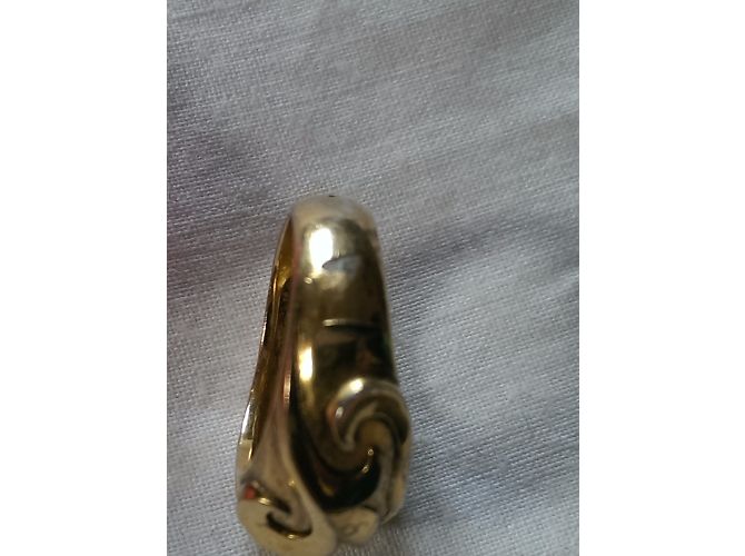Lanvin Ring aus vergoldetem Silber Größe 60 Golden - Ansicht 8